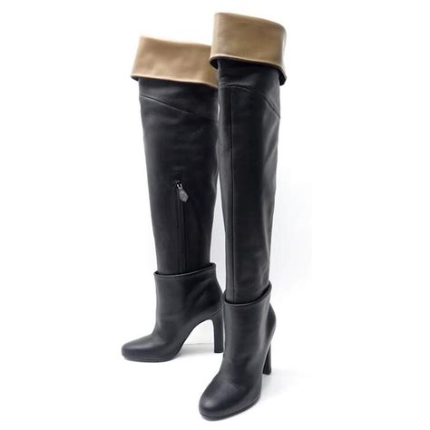 hermes biker boots|hermes thigh high boots.